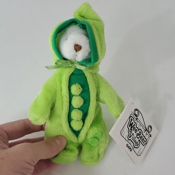 GANZ Wee Bear Village Set of 7 Collectible Bears Vintage - Picture 4 of 15